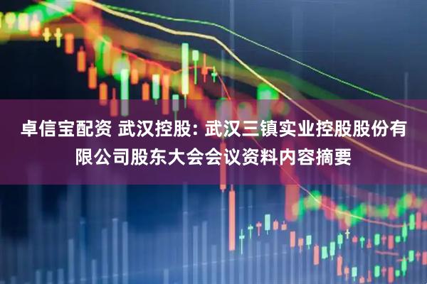 卓信宝配资 武汉控股: 武汉三镇实业控股股份有限公司股东大会会议资料内容摘要
